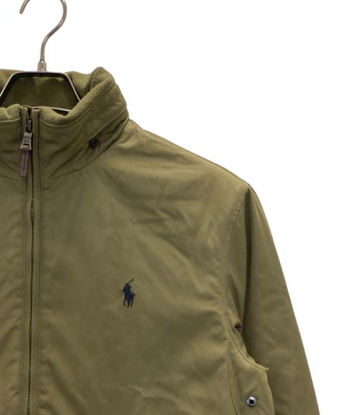 POLO RALPH LAUREN（ポロ・ラルフローレン）POLO RALPH LAUREN (ポロ・ラルフローレン) ジップジャケット オリーブ サイズ:Sの古着・服飾アイテム
