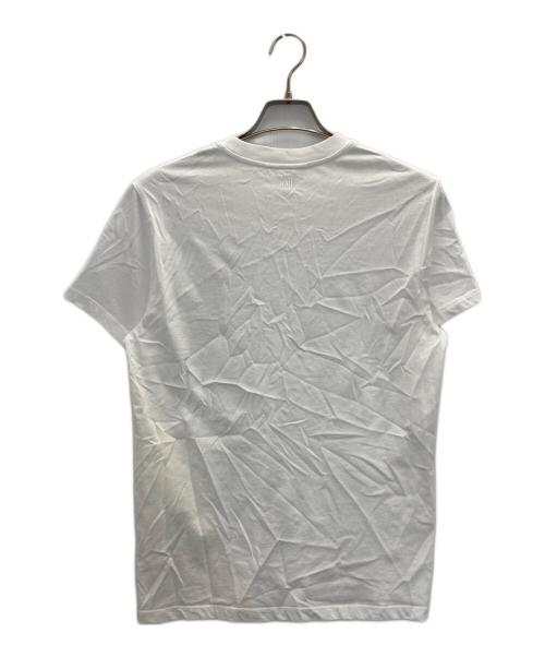 AMI Alexandre Mattiussi（アミアレクサンドルマテュッシ）AMI Alexandre Mattiussi (アミアレクサンドルマテュッシ) ロゴTシャツ ホワイト サイズ:SIZE Sの古着・服飾アイテム