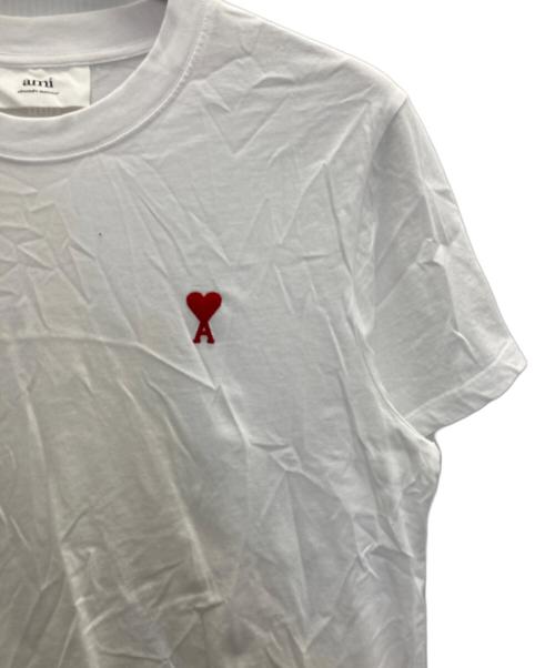 AMI Alexandre Mattiussi（アミアレクサンドルマテュッシ）AMI Alexandre Mattiussi (アミアレクサンドルマテュッシ) ロゴTシャツ ホワイト サイズ:SIZE Sの古着・服飾アイテム