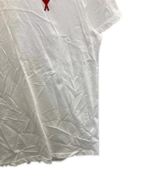 AMI Alexandre Mattiussi（アミアレクサンドルマテュッシ）AMI Alexandre Mattiussi (アミアレクサンドルマテュッシ) ロゴTシャツ ホワイト サイズ:SIZE Sの古着・服飾アイテム