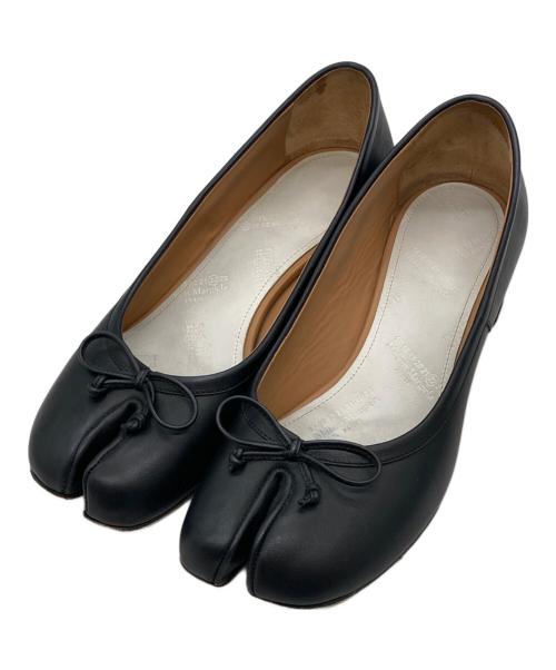 Maison Margiela（メゾンマルジェラ）Maison Margiela (メゾンマルジェラ) 足袋バレエシューズ ブラック サイズ:36の古着・服飾アイテム