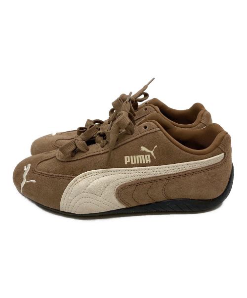 PUMA（プーマ）PUMA (プーマ) SPEEDCAT OG HAUTE COFFEE-FROSTED IVORY ブラウン サイズ:22.5㎝の古着・服飾アイテム