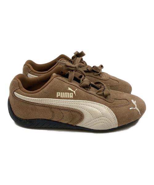 PUMA（プーマ）PUMA (プーマ) SPEEDCAT OG HAUTE COFFEE-FROSTED IVORY ブラウン サイズ:22.5㎝の古着・服飾アイテム