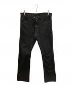 N.HOOLYWOODエヌ ハリウッド）の古着「デニムパンツ」｜ブラック