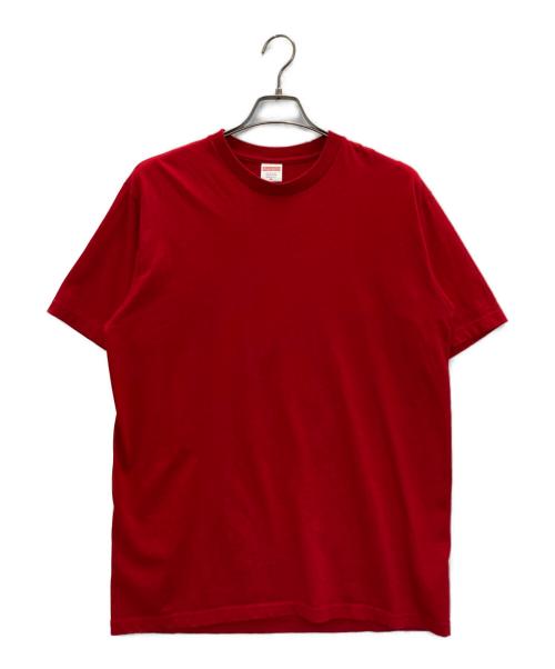 SUPREME（シュプリーム）Supreme (シュプリーム) クルーネックTee レッド サイズ:Mの古着・服飾アイテム