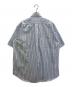 COMME des GARCONS SHIRT (コムデギャルソンシャツ) S/Sマルチストライプメッシュカモフラシャツ ブルー サイズ:S：8000円