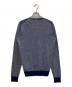COMME des GARCONS SHIRT (コムデギャルソンシャツ) 切替Vネックニット ブルー サイズ:S：8000円