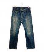 OMNIGODオムニゴッド）の古着「セルビッチデニムパンツ」｜ブルー