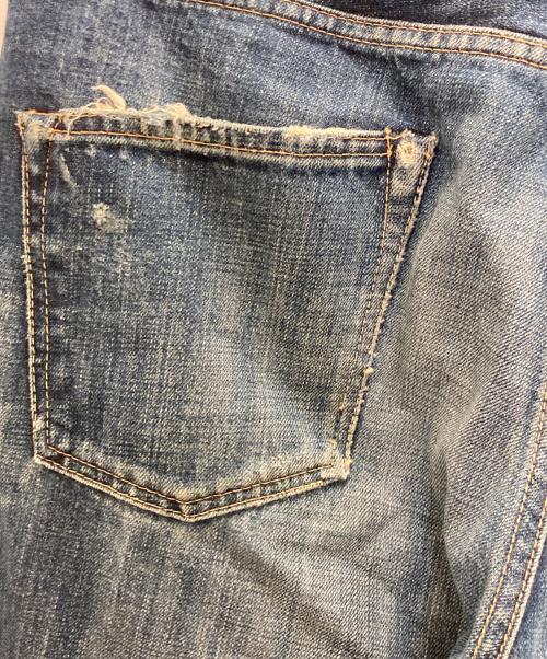OMNIGOD（オムニゴッド）OMNIGOD (オムニゴッド) セルビッチデニムパンツ ブルー サイズ:W33の古着・服飾アイテム