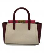 COACHコーチ）の古着「２Wayハンドバッグ」｜ピンク