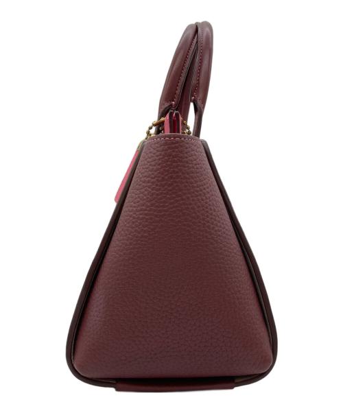 COACH（コーチ）COACH (コーチ) ２Wayハンドバッグ ピンクの古着・服飾アイテム