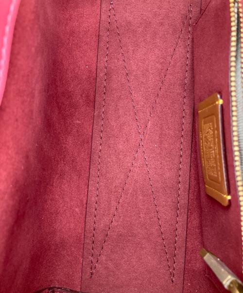 COACH（コーチ）COACH (コーチ) ２Wayハンドバッグ ピンクの古着・服飾アイテム