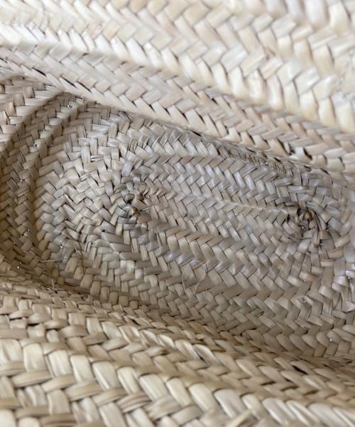 Chloe（クロエ）Chloe (クロエ) MARCIE カゴバッグ ベージュ×ホワイトの古着・服飾アイテム