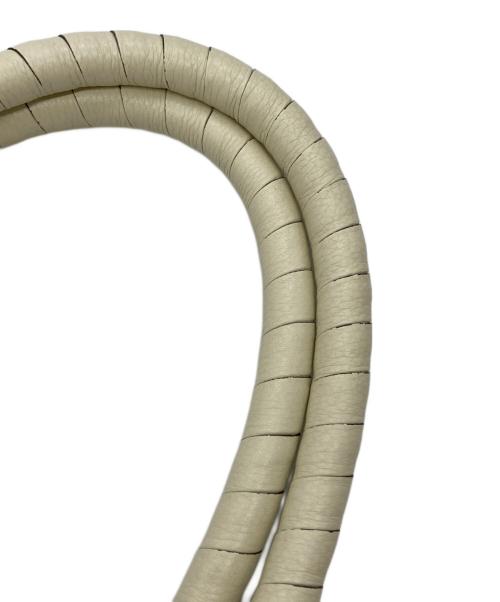 Chloe（クロエ）Chloe (クロエ) MARCIE カゴバッグ ベージュ×ホワイトの古着・服飾アイテム