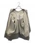 中古・古着 Maison Margiela (メゾンマルジェラ) 21SS ZIP UP Hoodie/２１SS ジップアップフーディー グレー サイズ:36：15000円