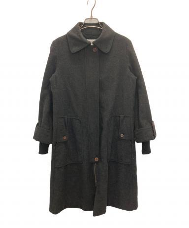 MM6 メゾンマルジェラ オーバーサイズ ステンカラー ロングコート 36 中古・古着通販】MM6 Maison Margiela (エムエムシックスメゾン