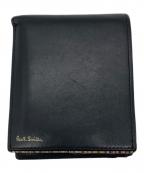 PAUL SMITHポールスミス）の古着「2つ折り財布」｜ブラック