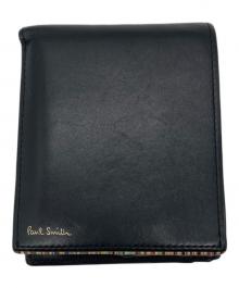 PAUL SMITH（ポールスミス）の古着「2つ折り財布」｜ブラック