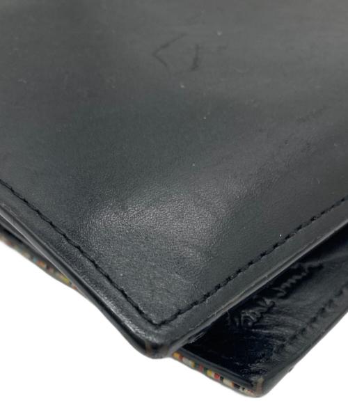 PAUL SMITH（ポールスミス）Paul Smith (ポールスミス) 2つ折り財布 ブラックの古着・服飾アイテム