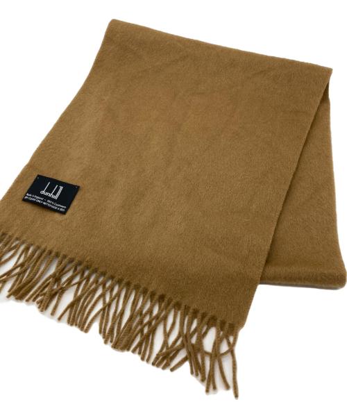 dunhill（ダンヒル）dunhill (ダンヒル) カシミヤマフラー ベージュの古着・服飾アイテム