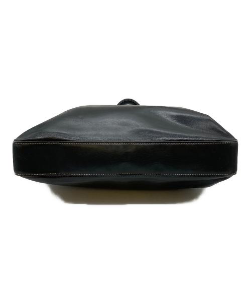 RALPH LAUREN（ラルフローレン）RALPH LAUREN (ラルフローレン) スタッズスクエアトートバッグ ブラックの古着・服飾アイテム