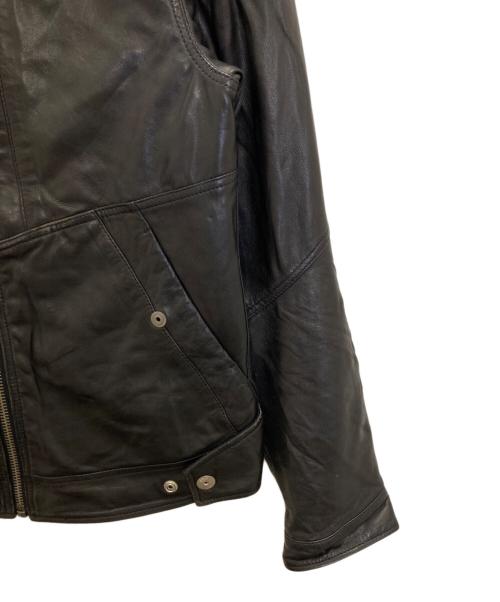 G-STAR RAW（ジースターロゥ）G-STAR RAW (ジースターロゥ) シングルライダースジャケット ブラック サイズ:XSの古着・服飾アイテム