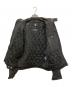 中古・古着 G-STAR RAW (ジースターロゥ) シングルライダースジャケット ブラック サイズ:XS：8000円