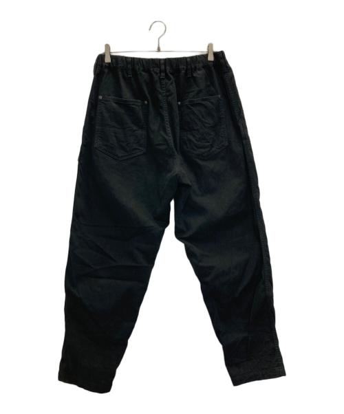 BLACK Scandal Yohji Yamamoto（ブラックスキャンダルヨウジヤマモト）BLACK Scandal Yohji Yamamoto (ブラックスキャンダルヨウジヤマモト) KATSURAGI DOUBLE KNEE WORK PANTS ブラック サイズ:2の古着・服飾アイテム