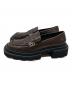CHARLES & KEITH (チャールズアンドキース) チャンキーソールペニーローファー ブラウン サイズ:23.5：5000円