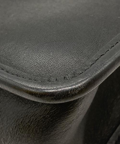 COACH（コーチ）COACH (コーチ) フラップターンロックショルダーバッグ ブラックの古着・服飾アイテム