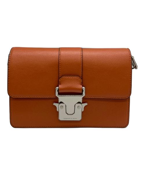 CHARLES & KEITH（チャールズアンドキース）CHARLES & KEITH (チャールズアンドキース) ショルダーバッグ オレンジの古着・服飾アイテム
