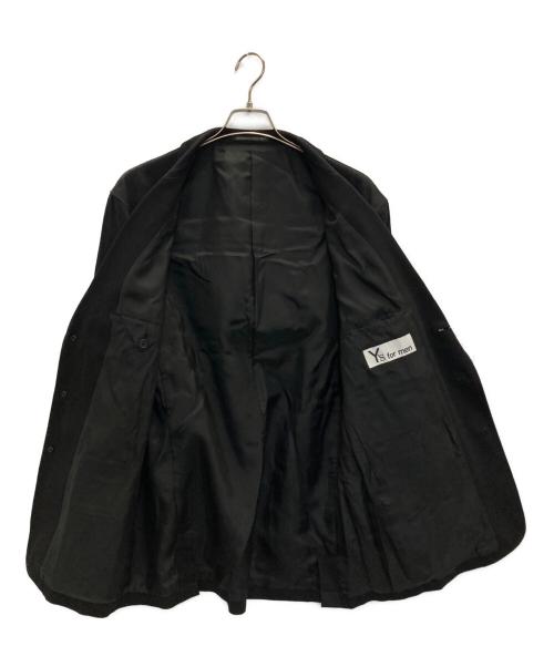 Y's for men（ワイズフォーメン）Y's for men (ワイズフォーメン) KATSURAGI 3-BUTTONS JACKET ブラック サイズ:Ⅿの古着・服飾アイテム