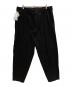 Y'S for men（ワイズフォーメン）の古着「KATSURAGI SIDE ZIP PANTS/カツラギ サイド ジップ パンツ」｜ブラック