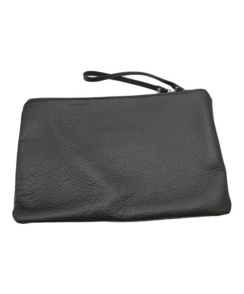 GIANNI CHIARINI（ジャンニ キアリーニ）GIANNI CHIARINI (ジャンニ キアリーニ) レザートートバッグ ブラックの古着・服飾アイテム