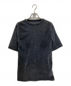 Whim Gazetteウィムガゼット）の古着「フロッキーハーフスリーブプルオーバー」｜グレー