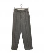 Whim Gazetteウィムガゼット）の古着「タックパンツ」｜グレー