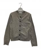 BEAUTY&YOUTHビューティーアンドユース）の古着「コットンメランジクルーネックカーディガン」｜グレー