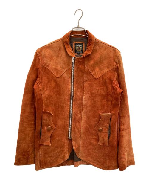 Schott（ショット）Schott (ショット) スエードジャケット オレンジ サイズ:Mの古着・服飾アイテム
