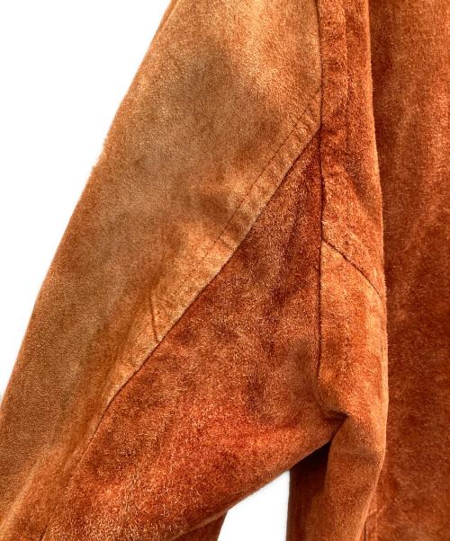 Schott（ショット）Schott (ショット) スエードジャケット オレンジ サイズ:Mの古着・服飾アイテム