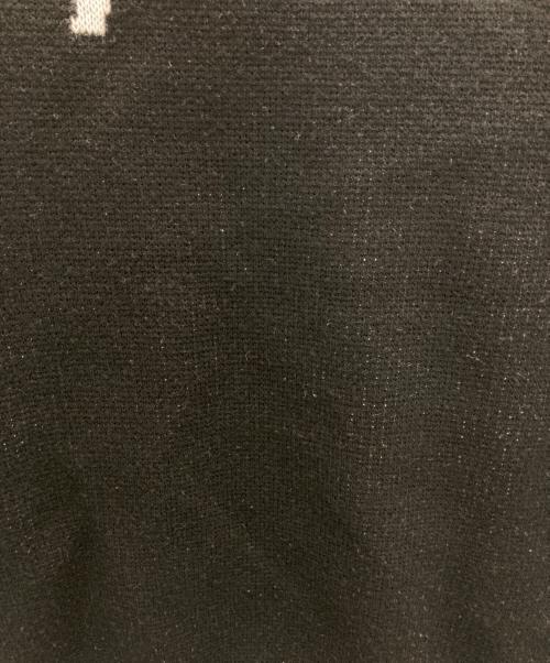 VANSON（バンソン）VANSON (バンソン) Supreme (シュプリーム) Leathers Sweater ブラック サイズ:Mの古着・服飾アイテム