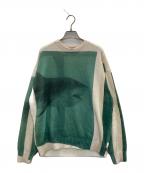 SUPREMEシュプリーム）の古着「25SS Damien Hirst Sweater」｜ホワイト×グリーン