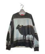SUPREMEシュプリーム）の古着「25SS Damien Hirst Sweater」｜ブラック×ブルー