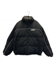 SUPREME（シュプリーム）の古着「Reversible Puffer Jacket」｜ベージュ×ブラック