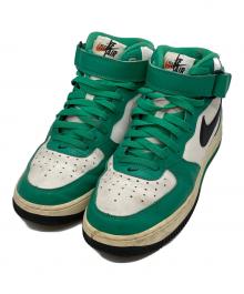 NIKE（ナイキ）の古着「ハイカットスニーカー」｜グリーン
