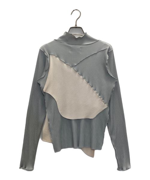 kotohayokozawa（コトハヨコザワ）kotohayokozawa (コトハヨコザワ) プリーツカットソー グリーン サイズ:SIZE FREEの古着・服飾アイテム