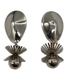 TOGA（トーガ）の古着「Metal motif earrings」｜シルバー