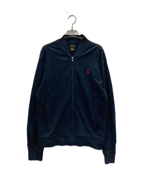 POLO RALPH LAUREN（ポロ・ラルフローレン）POLO RALPH LAUREN (ポロ・ラルフローレン) ブルゾン ネイビー サイズ:Ｍの古着・服飾アイテム