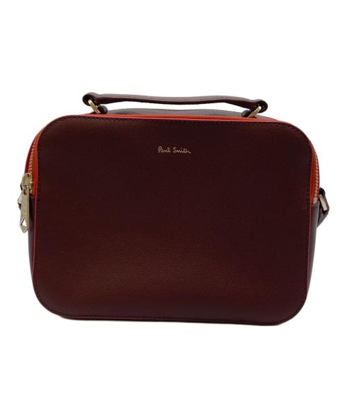 PAUL SMITH（ポールスミス）Paul Smith (ポールスミス) ショルダーバッグ ボルドーの古着・服飾アイテム