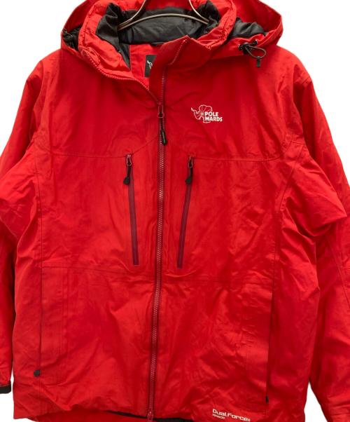 POLEWARDS（ポールワーズ）POLEWARDS (ポールワーズ) マウンテンパーカー レッド サイズ:Mの古着・服飾アイテム