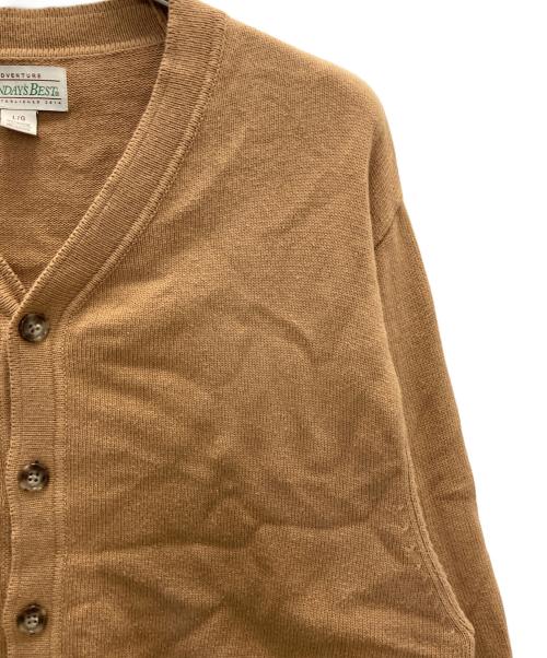 SUNDAYS BEST（サンデイズベスト）SUNDAYS BEST (サンデイズベスト) ニットカーディガン ベージュ サイズ:SIZE Lの古着・服飾アイテム